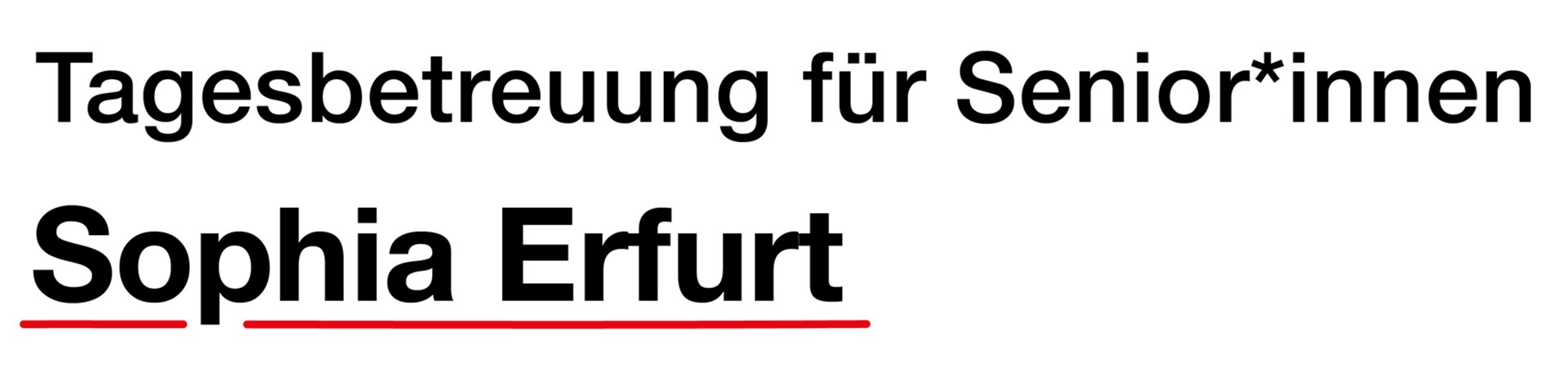 Überschrift TB Sophia EF